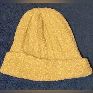Cozy Yellow Knit Beanie